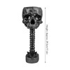 Skull Planter Spine Stand Set Innovative Exquisite Decorative Hand Painted