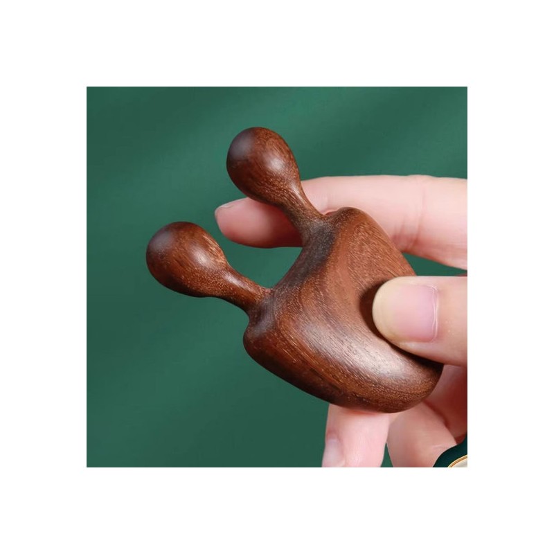 Monaco Olive Wood Eye Solid Wood Gua Sha Massager Eye