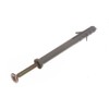 10 of frame fixing screws with nylon wall plug window anchor M8 x 80 mm