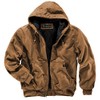 Dri-Duck Men's 5020 Cheyenne Hooded Work Jacket, Saddle, Large
