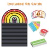 Rainbow Design Calendar Pocket Chart for Classroom & Home with