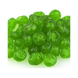 Green Whole Cherries Candied Fruit Glaze 2 pounds