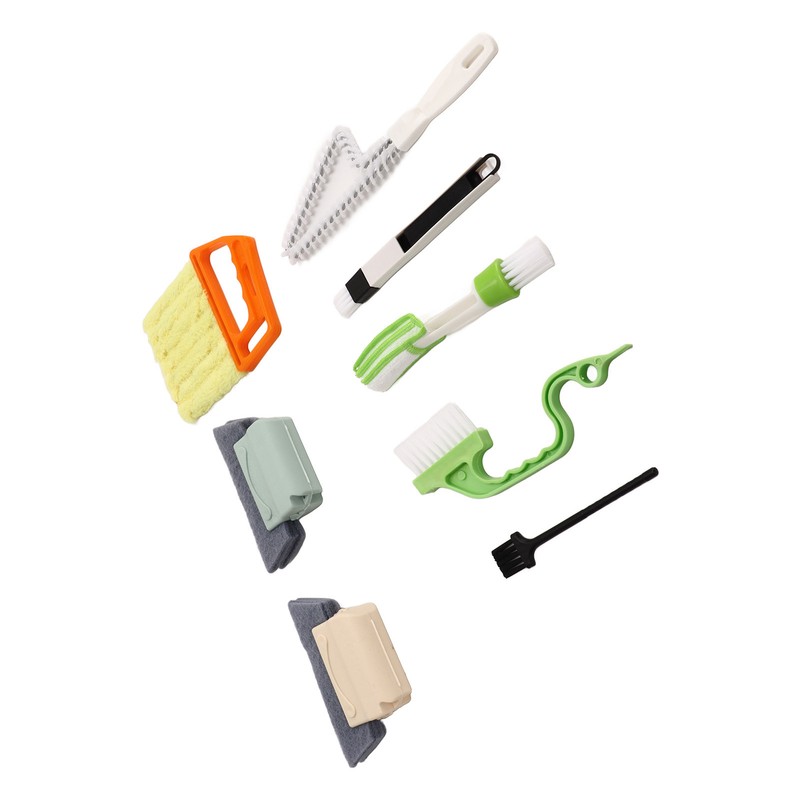 8 Pieces Car Cleaning Brush Set Handheld Dust Remove Brushes