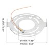 PATIKIL 115mm Round Ceiling Light Plate Kit, 1 Set Light