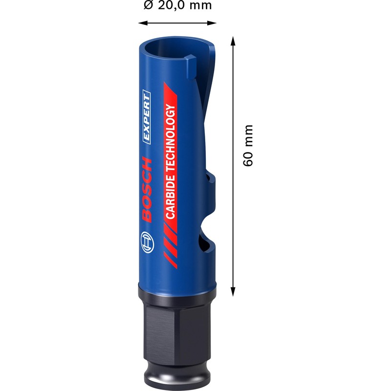 Bosch Professional 1 x Expert Construction Material hole saw (for