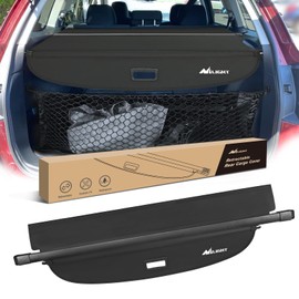 Nilight Cargo Cover Fit for Subaru Outback 2010 2011 2012 2013 2014, Retractable Privacy Security Shield Shade Rear Trunk Cover, with Trunk Storage Net