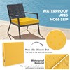 MIULEE 19 x 19 x 3 Outdoor Chair Cushions,Waterproof Seat