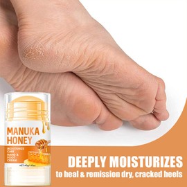 Honey Foot Cream - Foot Cream For Cracked Heels And Dry Skin - Cracked Heel Repair Cream - Fast-Acting - Cracked Heel Repair, Moisturizing for Women & Men (40g)