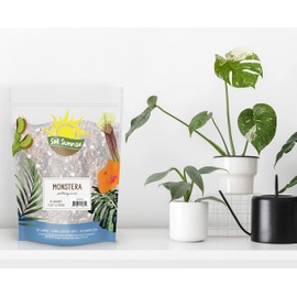 Soil Sunrise Monstera Houseplant Potting Soil Mix (8 Quarts), Custom Blend for Growing and Repotting