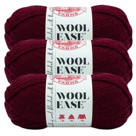 Lion Brand Wool-Ease Yarn -Tawny Port