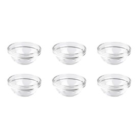 Luminarc Empilable Series Set of 6 Bowls in Various Sizes, 6cm