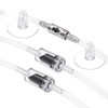 M METERXITY Aquarium Check Valves 1 Way Non-Return Stainless Steel