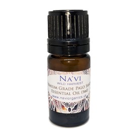 Na'vi Organics Palo Santo Essential Oil - 100 Percent Pure undiluted Premium Grade Oil, 5 ml