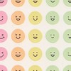 Midori Notebook Sticker Feelings 82388006 Face Pattern