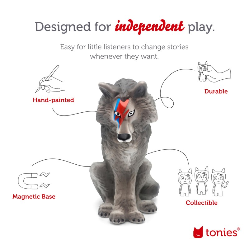 Tonies Kids Classical Music Audio Toy Figurine Featuring Peter &