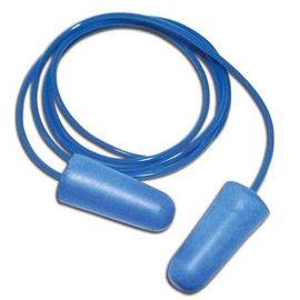 MAGID IHP532C E2 Disposable Metal-Detectable Foam Corded Earplugs, OSFA, Blue, One Size Fits All (Pack of 200)