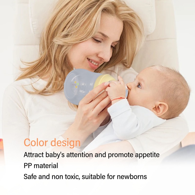Baby Bottle Gift Set Colorful 6 Oz PP Boys Girls