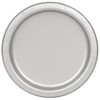 Unique 33448EU Eco-Friendly Paper Plates-23 cm-Silver Colour-16 Count (Pack of