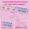 ESUOHYM Nail Stand For Press On Acrylic Strong Magnetic Nail