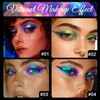 SUSIKEKI 4PCS Chameleon Metallic Eyeshadow & Eyeliner Gel Pencil Set
