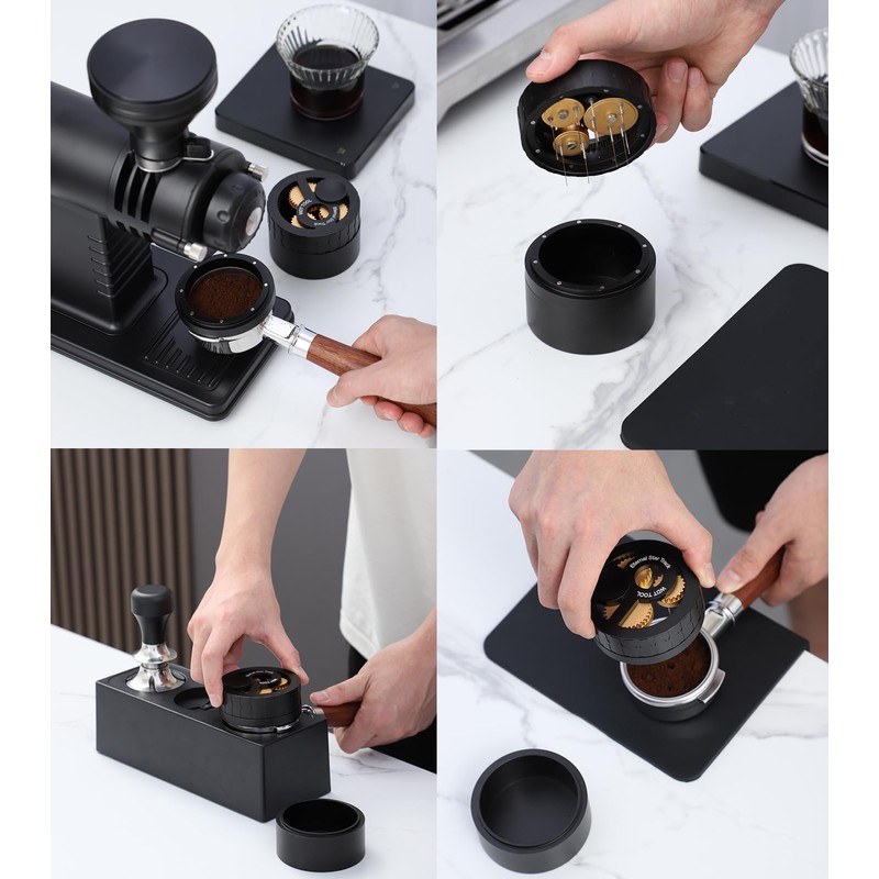 T TAKONE WDT Tool Espresso, Compatible with 51 mm Handle,