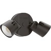 Lithonia Lighting HomeGuard 2-Light LED Outdoor Flood Lights, Wall or