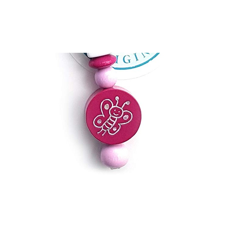 LALALO Butterfly Keyring with Name Engraving - Gift Pendant and