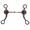 Horse Mouth Bit Hand Carved Antique Bronze Rustproof Stainless Steel