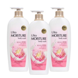 On the Body Ultra Moisture Body Wash Peony Blossom Scent, 785ml, 3 Pieces / 온더바디 울트라 모이스처 바디워시 피오니 블라썸향, 785ml, 3개