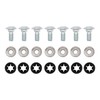 7 Pack Grade 8 Gas Tank Skid Plate Bolts Compatible