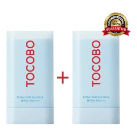 Kit 2pzs Tocobo Cotton Soft Sun Stick Spf50+ Protector Solar