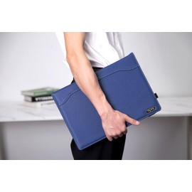 Berfea Protective Case Cover Compatible with HP Laptop 15-dy5073dx/ dy5033dx/ dy5023st/ dy5131WM/ dy5399nr 15.6 inch Laptop Notebook Sleeve PU Leather Stand Hard Case Skin Pouch