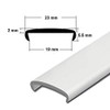 Edging Edge 19 mm White Soft Edge Bumper Edge Protective