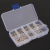 360pcs M2.5 Cross Stainless Steel Screw Bolt Nut Washer Assortment