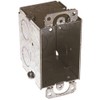 Hubbell WIRING500 662081 Switch Box, Single Gang, Four 1/2" Knockouts,