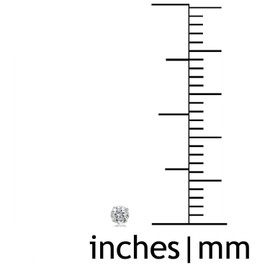 2MM Classic Brilliant Round Cut Cubic Zirconia (CZ) Sterling Silver Solitaire Stud Earrings/Ear Studs for Women Ladies Girls - Birthstone Earrings - CITRINE YELLOW. 2-CITR