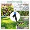 M METERXITY 10-Pack Drip Irrigation Emitters, 5"/13mm Drippers with Stake