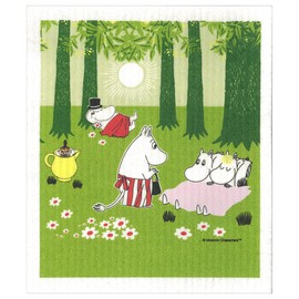 Eocto ecomfortHouse Sponge Wipe, Moomin Forest, 1 Piece