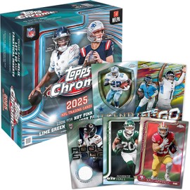 2025 Topps - Fútbol Chapado en Cromo - Sellado de Fábrica - Mega Box