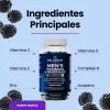 Suplemento En Gomitas Solanum Pharma Men's Multi Sabor Moras De