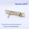 Dontay Pocket Door Edge Pull, Professional Stainless Steel 304, 4"