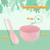 J.H. Company Set 4 Bowl + 4 Cucharas Fibra De