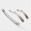 MARGUERASW 6 Piece Modern Chrome Brushed Nickel T-Shaped Kitchen Cabinet