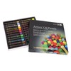 24 Pcs Oil Pastel Fluorescent Metallic Mixing Coloured Was Chalk