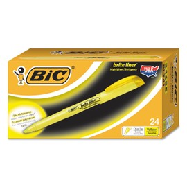 BICBL241YW - BIC Brite Liner Highlighters