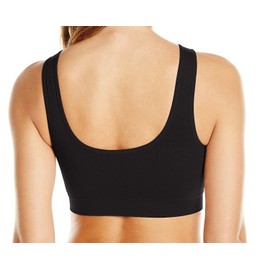 Boolavard Bustier Damen BH ohne Buegel | 3er Set Wohlfühl Bustiers Tops | Schlaf Still Sport Bralette Schwarz, Weiß, Beige | Bügelloser Soft Bra (as3, Alpha, s, Regular, Regular)