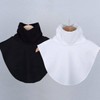 Winter Fake Turtleneck Neck Warmer DD-12938 Black 2ea