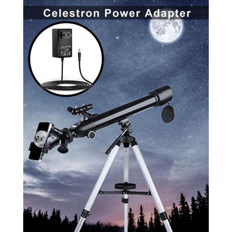 WUKUR Adapter Replacement for Celestron 18778 AC Power Adapter Compatible