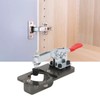 Hinge Boring Jig Set Cabinet 35mm Hole Opener Aluminum Alloy
