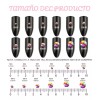 A4f Solutions 1440pzs Pedrería Cristal Negro Para Uñas Decoración Ss5